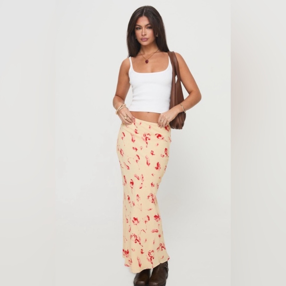 NWT Princess Polly Mangoes Maxi Skirt size US 4